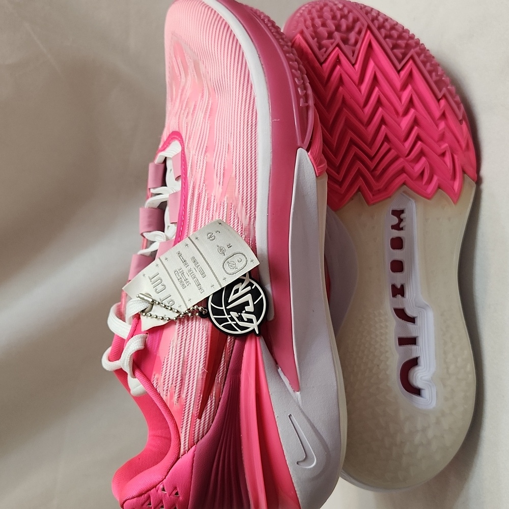 Nike Air Zoom GT Cut 2.0 Hyper Pink Fireberry Athletic Sneakers (W Size 8.5) - Picture 8 of 15